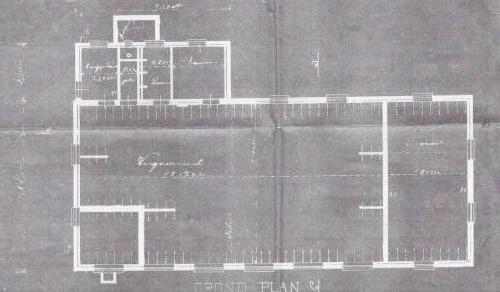 Bondszaal 1924 plattegrond
