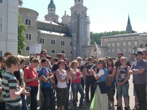 2008 Concertreis Oostenrijk - Stadsrondleiding Salzburg