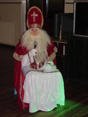 2014 Voorzitter Richard Korver als Sinterklaas Caecilia-avond