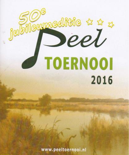 2016 Peeltoernooi boekje jubileumeditie 50 jaar