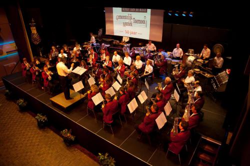 50 jaar Gemeentelijk Muziektoernooi optreden St Caecilia