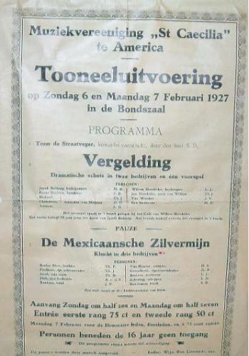 Affiche uit 1927