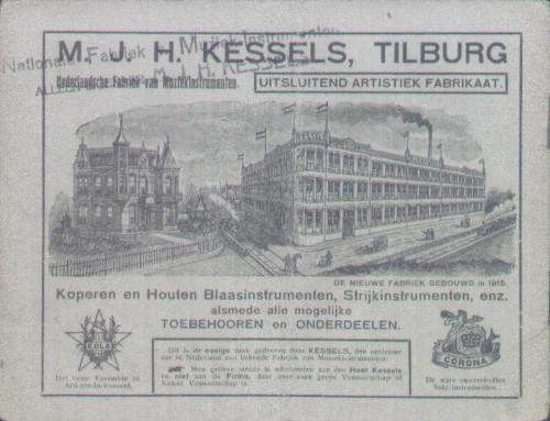 1937 Instrumentenfabriek Kessels Tilburg