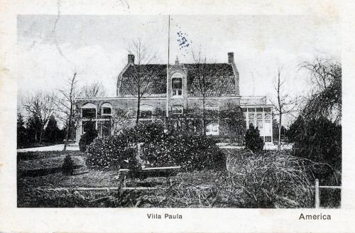 1937 Villa Paula 20 jarig bestaan fanfare