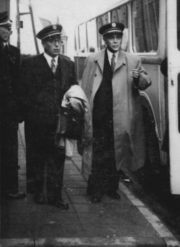 1957 Vertrek naar concours Valkenburg