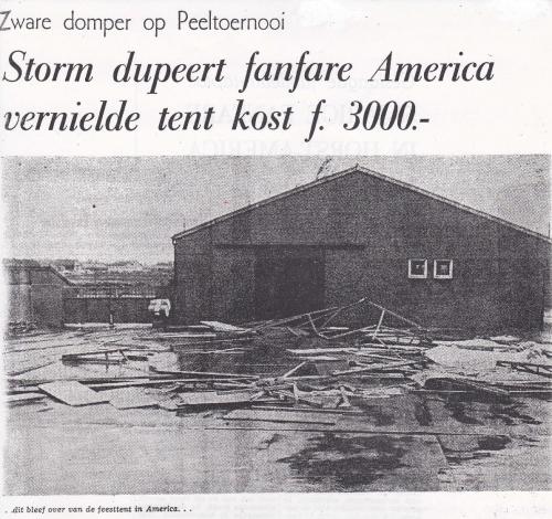 1967 Eerste peeltoernooi