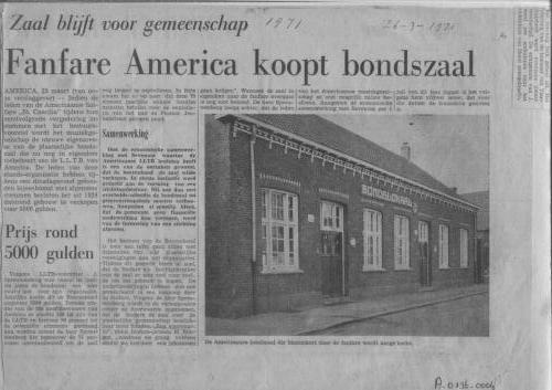1971 Aankoop Bondszaal