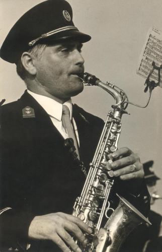 1972 Antoon Rongen op altsaxofoon