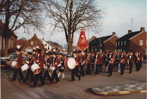 1980 Presentatie nieuw vaandel