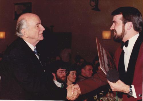 1982 Uitreiking eerste LP Henk Badings