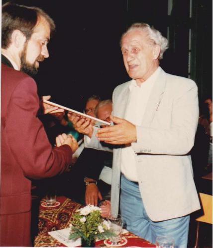 1986 Uitreiking dubbel LP Piet Stalmeier