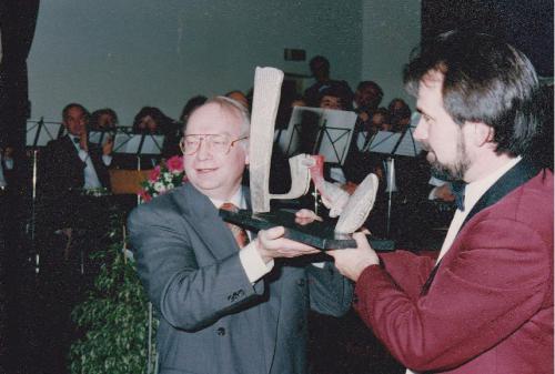 1991 Afscheid dirigent Leon Adams 2