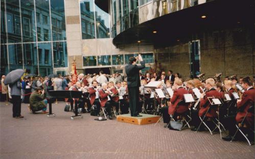 1992 Opluistering opening nieuwbouw Tweede Kamer Den Haag 2