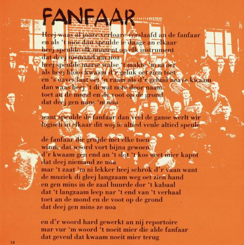 1993 Cd-hoes tekst Station America 'fanfare'