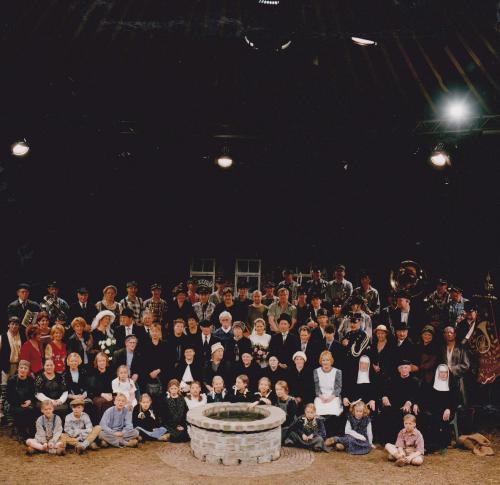 2002 Deelname openluchtspel Wachtpost 16 met De vrije Spelers