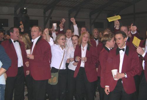 Feestvreugde tijdens prijsuitreiking in Praag